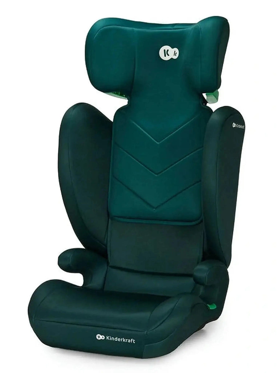 Kinderkraft I-SPARK i-Size Child Adjustable Travel Car Seat 100-150cm Green Kinderkraft Mama's Joy