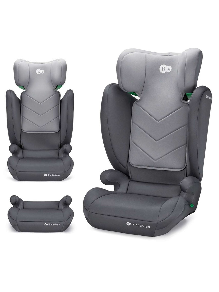 Kinderkraft I-Spark Group 2/3 R129 i-Size Car Seat - Grey Kinderkraft Mama's Joy