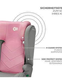 Kinderkraft I-Spark Group 2/3 R129 i-Size Car Seat - Pink Kinderkraft Mama's Joy