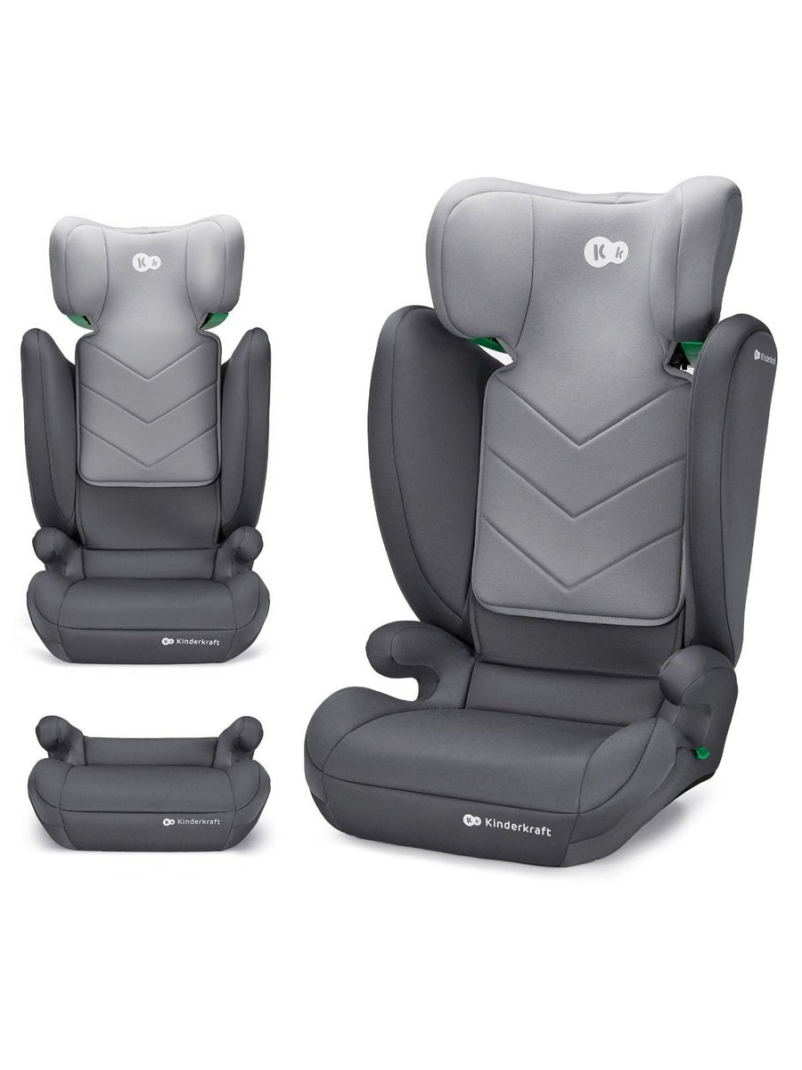 Kinderkraft I-Spark Group 2/3 R129 i-Size Car Seat - Grey Kinderkraft Mama's Joy