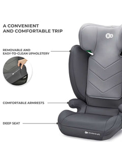 Kinderkraft I-Spark Group 2/3 R129 i-Size Car Seat - Grey Kinderkraft Mama's Joy