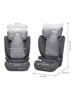 Kinderkraft I-Spark Group 2/3 R129 i-Size Car Seat - Grey Kinderkraft Mama's Joy
