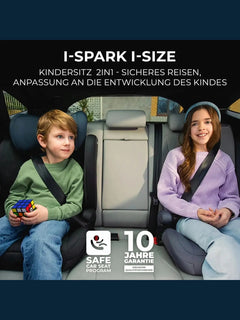 Kinderkraft I-Spark Group 2/3 R129 i-Size Car Seat - Pink Kinderkraft Mama's Joy