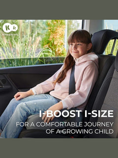 Kinderkraft I-boost Car Seat, I-size, 135-150cm, Baby Seat, Booster Seat Black Kinderkraft Mama's Joy