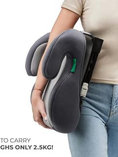 Kinderkraft I-boost Car Seat, I-size, 135-150cm, Baby Seat, Booster Seat Black Kinderkraft Mama's Joy