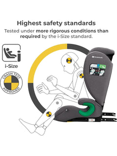 Kinderkraft Junior Fix 2 i-Size Car Booster Child Seat ISOFIX 3-12Y Rocket Grey Kinderkraft Mama's Joy