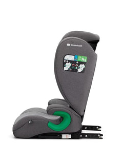 Kinderkraft Junior Fix 2 i-Size Car Booster Child Seat ISOFIX 3-12Y Rocket Grey Kinderkraft Mama's Joy