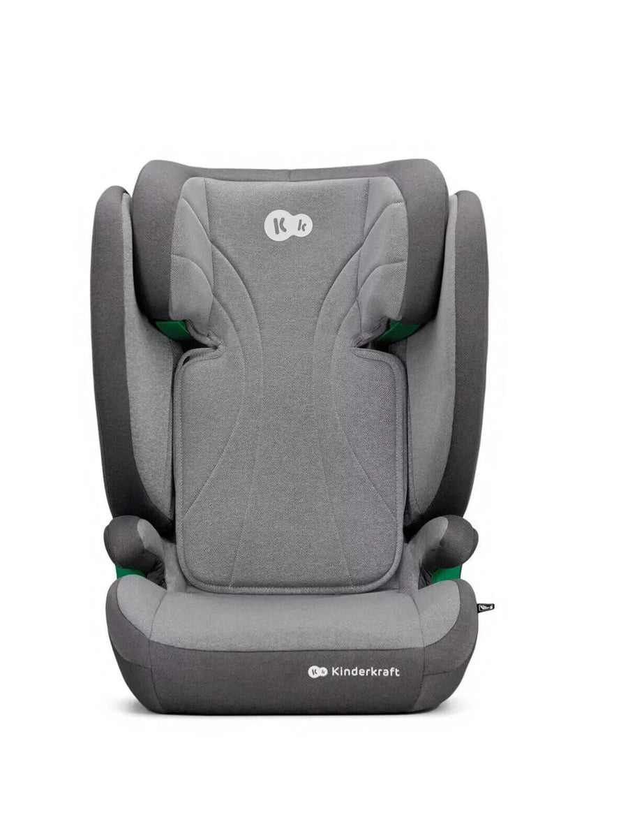 Kinderkraft Junior Fix 2 i-Size Car Booster Child Seat ISOFIX 3-12Y Rocket Grey Kinderkraft Mama's Joy