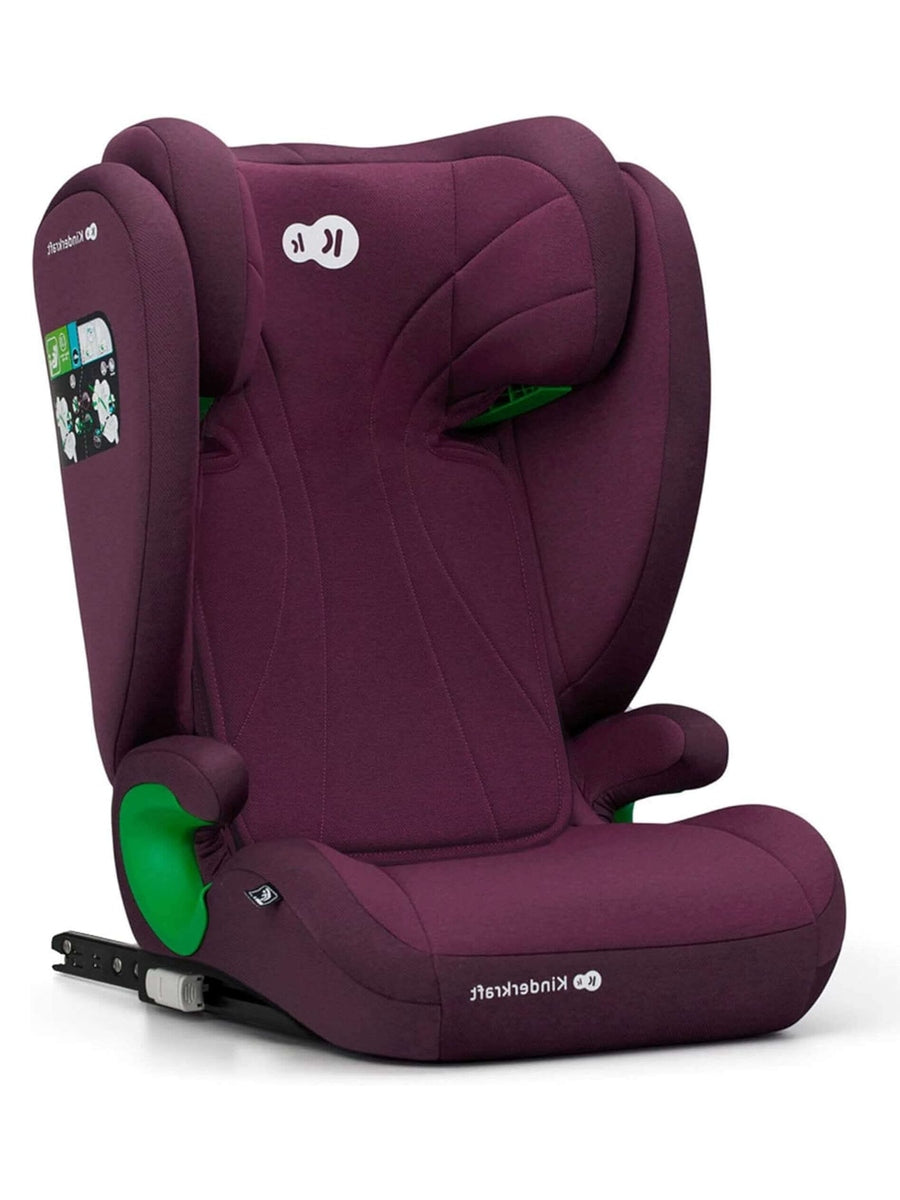 Kinderkraft Junior Fix 2 i-Size Car Booster Child Seat ISOFIX 3-12Y Cherry Pearl Kinderkraft Mama's Joy