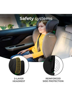 Kinderkraft Junior Fix 2 i-Size Car Booster Child Seat ISOFIX, 3-12Y Black Kinderkraft Mama's Joy