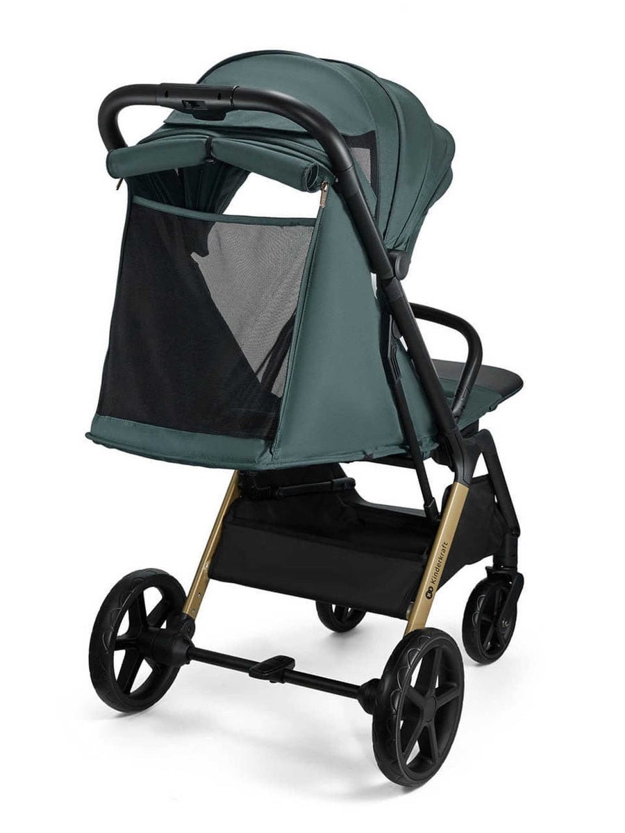 Kinderkraft Loom Stroller – Jade Green | Lightweight, Foldable Pushchair for Birth to 22kg Kinderkraft Mama's Joy