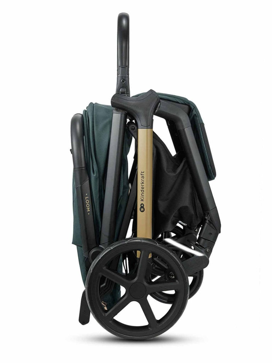 Kinderkraft Loom Stroller – Jade Green | Lightweight, Foldable Pushchair for Birth to 22kg Kinderkraft Mama's Joy