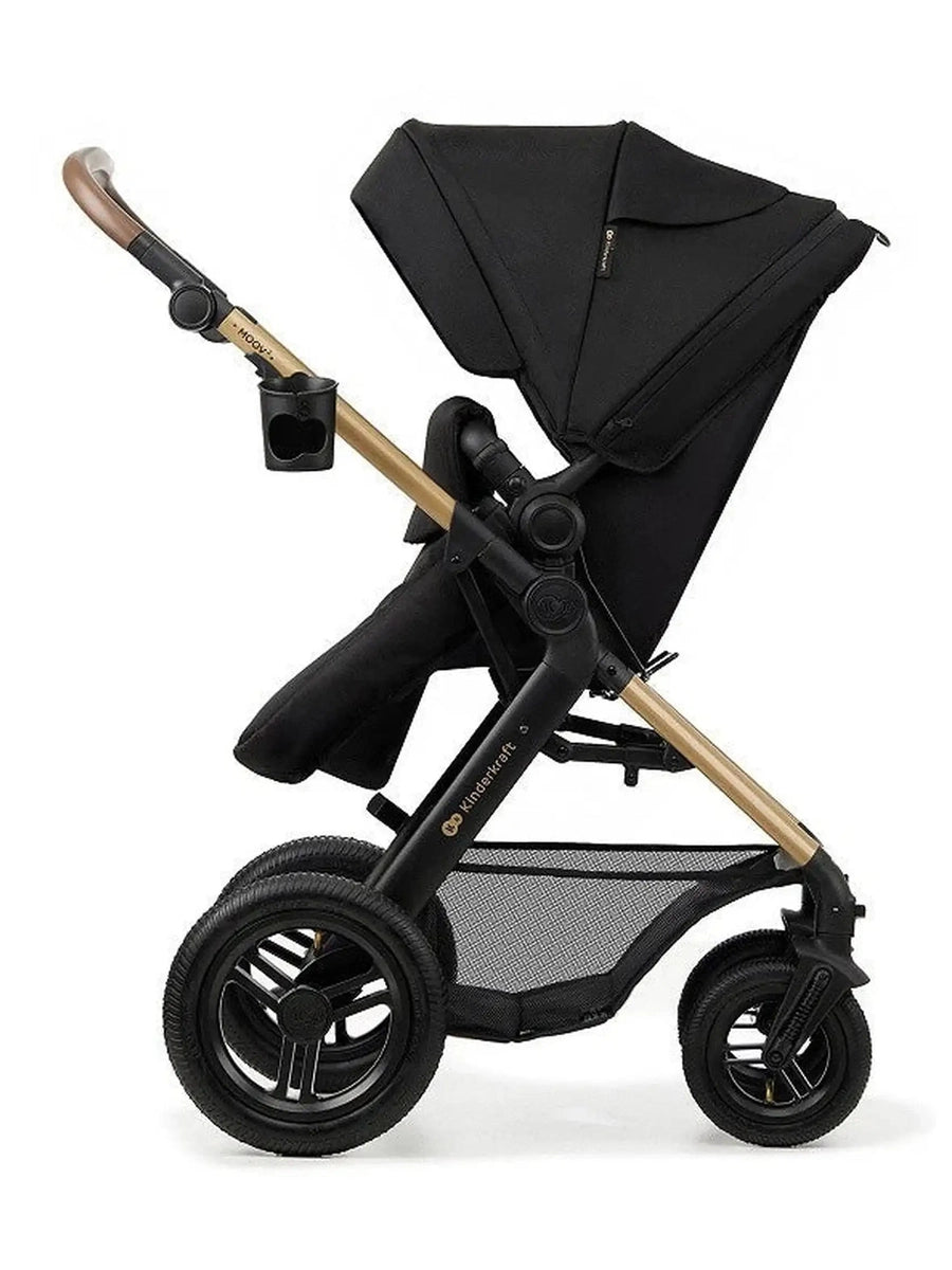 Kinderkraft MOOV 2 Air 3-in-1 Travel System – Pure Black Kinderkraft Mama's Joy