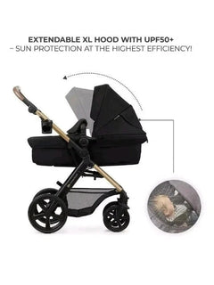 Kinderkraft MOOV 2 Air 3-in-1 Travel System – Pure Black Kinderkraft Mama's Joy