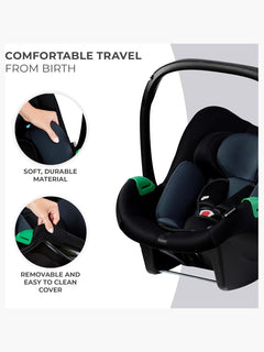 Kinderkraft Mink PRO i-Size Car Seat with ISOFIX Base – Black 40–75 cm Kinderkraft Mama's Joy