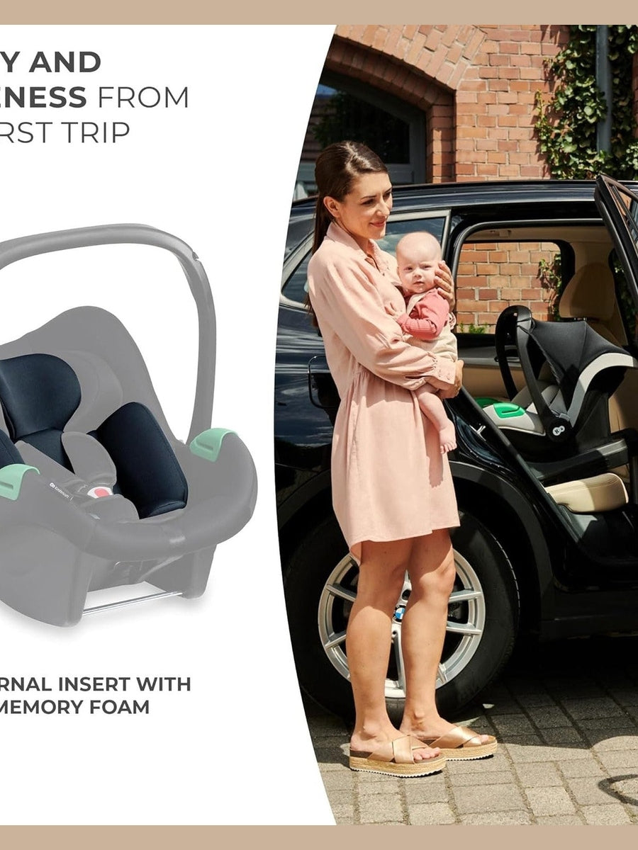Kinderkraft Mink PRO i-Size Car Seat with ISOFIX Base – Black 40–75 cm Kinderkraft Mama's Joy