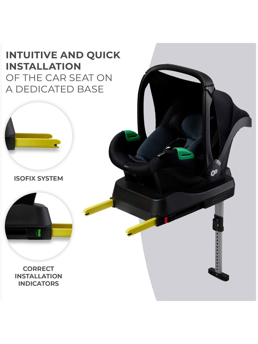 Kinderkraft Mink PRO i-Size Car Seat with ISOFIX Base – Black 40–75 cm Kinderkraft Mama's Joy