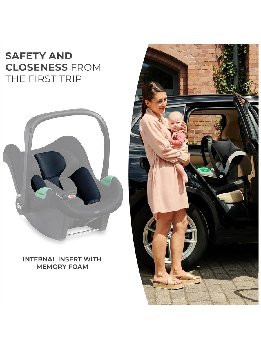 Kinderkraft Mink PRO i-Size Car Seat with ISOFIX Base – Black 40–75 cm Kinderkraft Mama's Joy