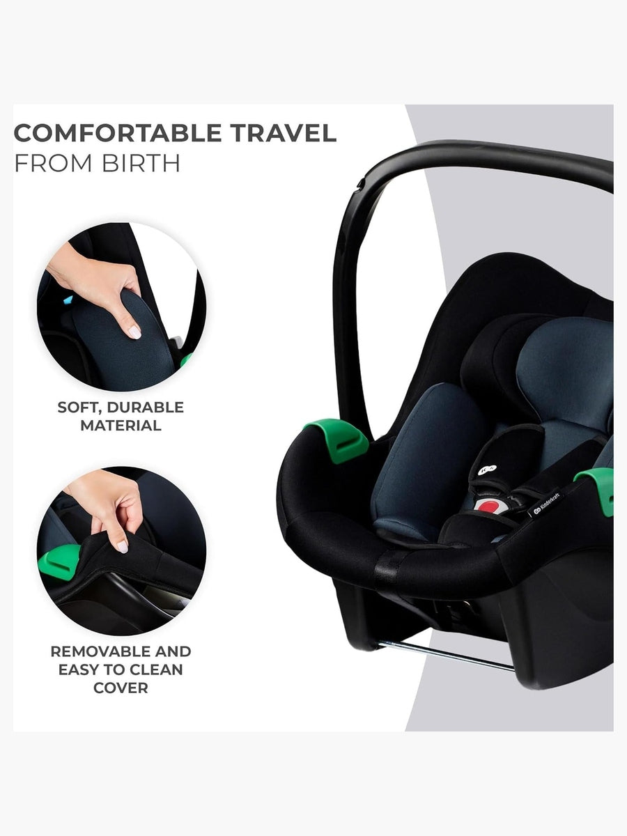 Kinderkraft Mink PRO i-Size Car Seat with ISOFIX Base – Black 40–75 cm Kinderkraft Mama's Joy