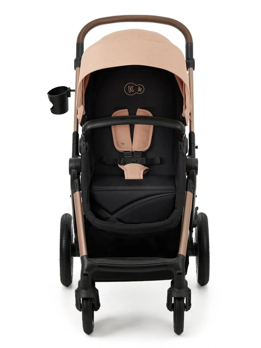 Kinderkraft Moov 2 3-in-1 Travel System with Mink Pro i-Size Car Seat – Sand Beige Kinderkraft Mama's Joy