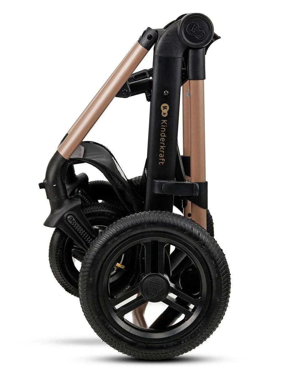 Kinderkraft Moov 2 3-in-1 Travel System with Mink Pro i-Size Car Seat – Sand Beige Kinderkraft Mama's Joy