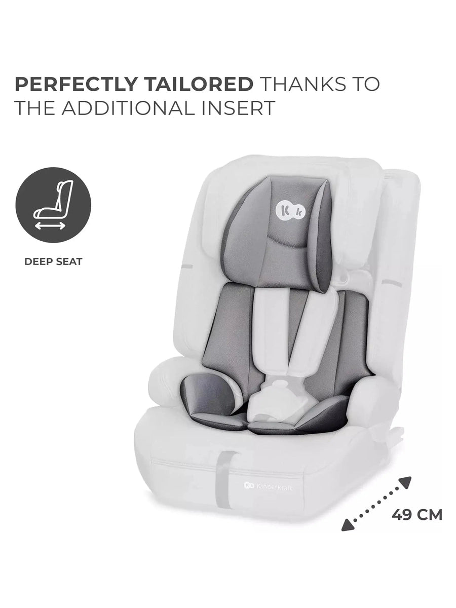 Kinderkraft Safety FIX2 Car Seat, Adjustable Headrest 15 Months-12 Years Booster Kinderkraft Mama's Joy