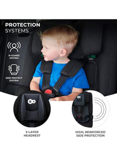 Kinderkraft Safety FIX2 I-Size Baby Booster Child Car Seat ISOFIX - Grey Kinderkraft Mama's Joy