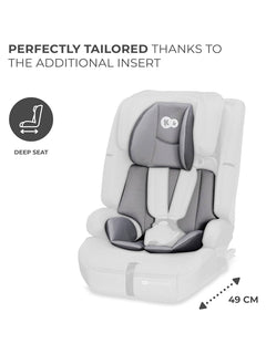 Kinderkraft Safety FIX2 I-Size Baby Booster Child Car Seat ISOFIX - Grey Kinderkraft Mama's Joy