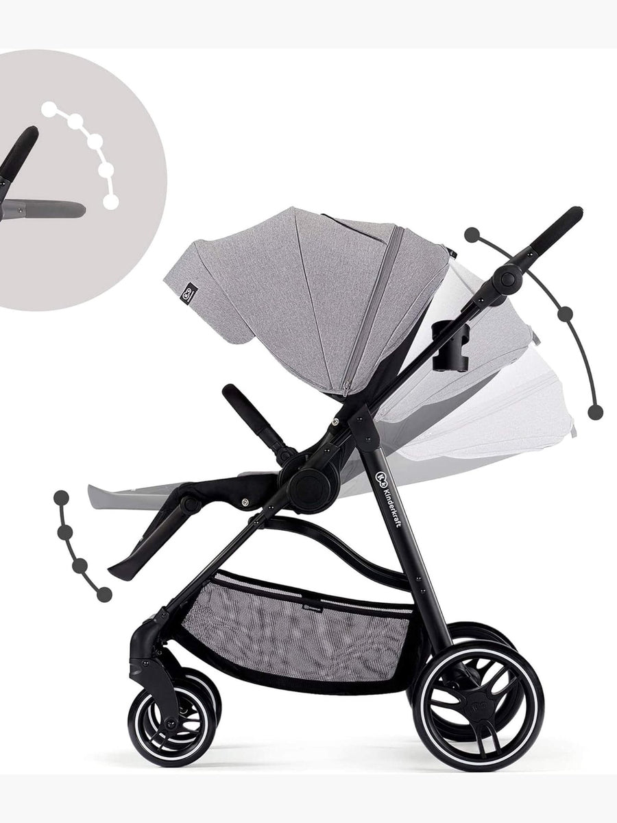Kinderkraft Vesto Baby Stroller Grey Kinderkraft Mama's Joy