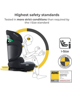 Kinderkraft XPAND2 I-Size 100-150cm Car Seat for Children 3.5 to 12 Years ISOFIX Black Kinderkraft Mama's Joy