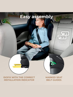 Kinderkraft XPAND2 I-Size 100-150cm Car Seat for Children 3.5 to 12 Years ISOFIX Black Kinderkraft Mama's Joy