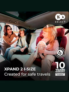 Kinderkraft XPAND2 I-Size 100-150cm Car Seat for Children 3.5 to 12 Years ISOFIX Kinderkraft Mama's Joy