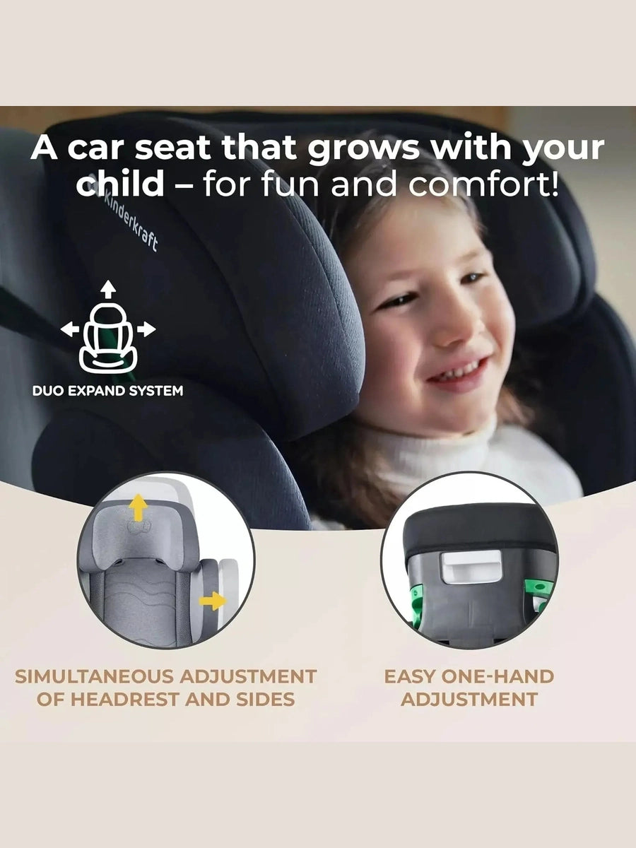 Kinderkraft XPAND2 I-Size 100-150cm Car Seat for Children 3.5 to 12 Years ISOFIX Kinderkraft Mama's Joy