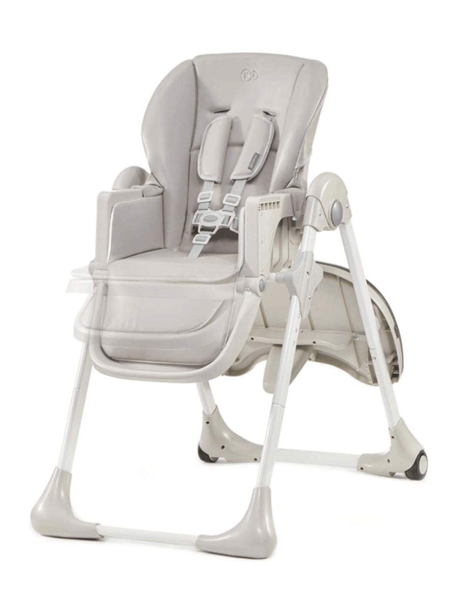 Kinderkraft Yummy High Baby Feeding Chair Foldable with Adjustable Height-Grey Kinderkraft Mama's Joy