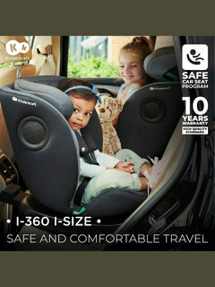 Kinderkraft i-360 Rotating Swivel Baby Infant Car Seat With ISOFIX i-Size- Black Kinderkraft Mama's Joy