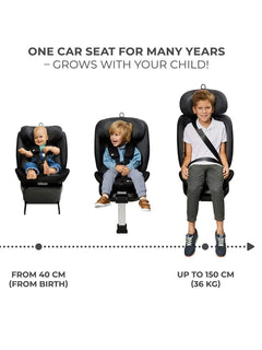Kinderkraft i-360 Rotating Swivel Baby Infant Car Seat With ISOFIX i-Size- Black Kinderkraft Mama's Joy
