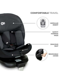 Kinderkraft i-360 Rotating Swivel Baby Infant Car Seat With ISOFIX i-Size- Black Kinderkraft Mama's Joy