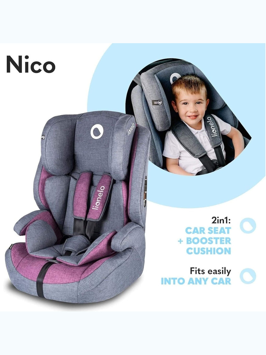 LIONELO Nico Car Seat Group I II III, Advanced Side Protection 5-Point Harness Lionelo Mama's Joy