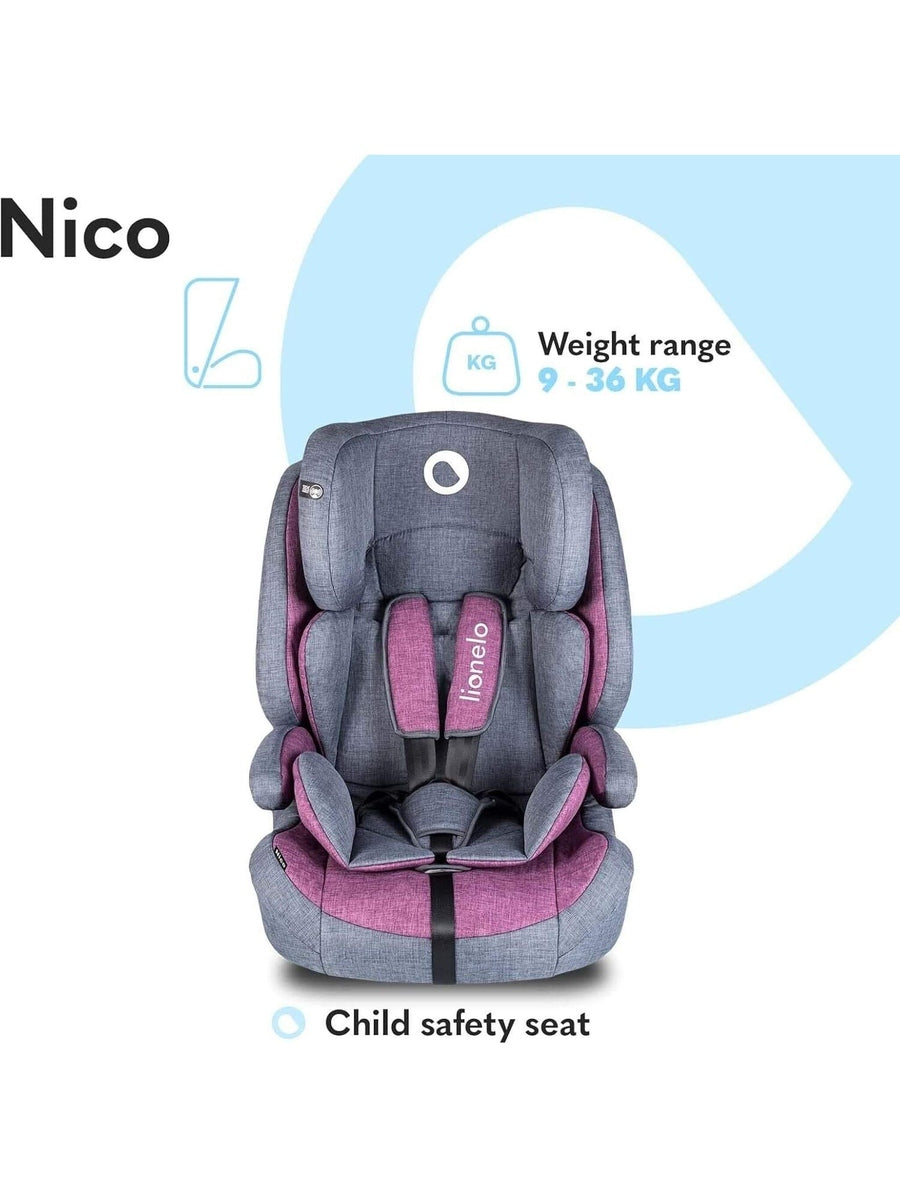 LIONELO Nico Car Seat Group I II III, Advanced Side Protection 5-Point Harness Lionelo Mama's Joy