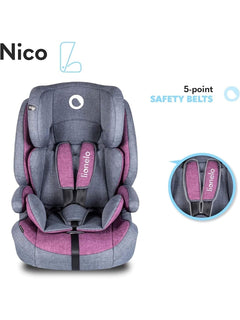 LIONELO Nico Car Seat Group I II III, Advanced Side Protection 5-Point Harness Lionelo Mama's Joy