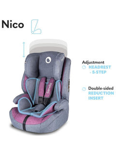 LIONELO Nico Car Seat Group I II III, Advanced Side Protection 5-Point Harness Lionelo Mama's Joy