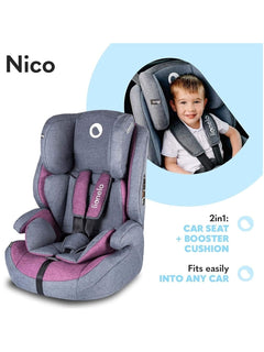 LIONELO Nico Car Seat Group I II III, Advanced Side Protection 5-Point Harness Lionelo Mama's Joy