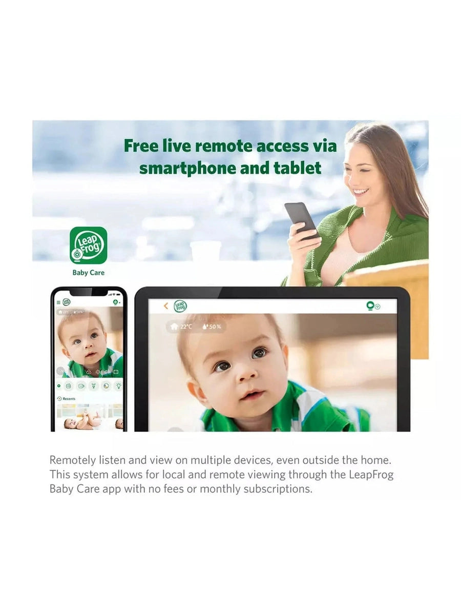 LeapFrog LF815HD 5-Inch Portable Smart Baby Monitor Leap Frog Mama's Joy