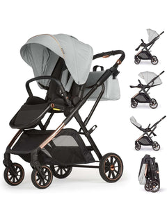 Lejoux+ Baby Stroller Light Grey Lejoux Mama's Joy
