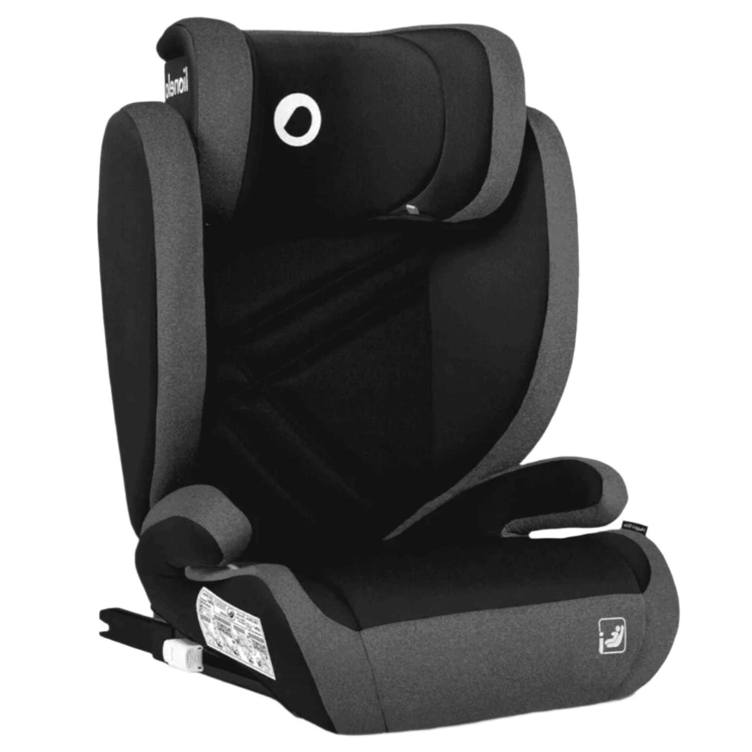 Lionelo Hugo i-Size Child Car Seat with ISOFIX-Black Grey Lionelo Mama's Joy