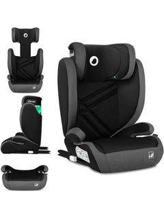 Lionelo Hugo i-Size Child Car Seat with ISOFIX-Black Grey Lionelo Mama's Joy