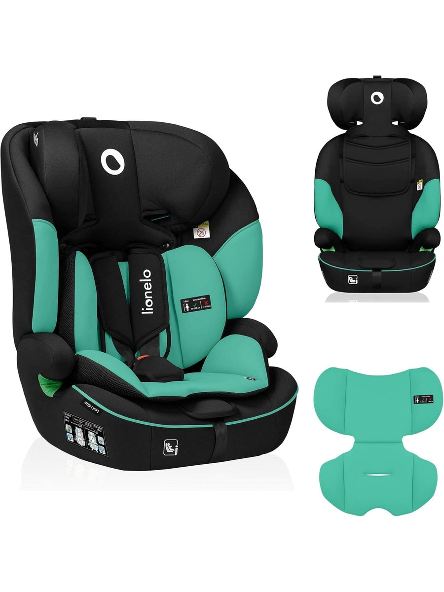 Lionelo Levi I-Size Car Seat 9-36kg Infant to 12 Years Side Protection - Green Lionelo Mama's Joy