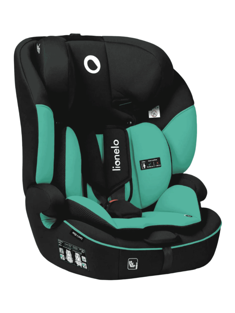 Lionelo Levi I-Size Car Seat 9-36kg Infant to 12 Years Side Protection - Green Lionelo Mama's Joy
