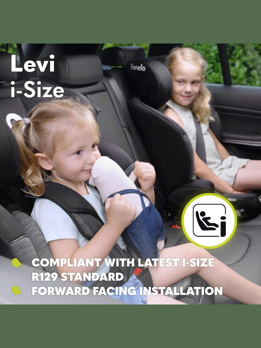 Lionelo Levi I-Size Car Seat 9-36kg Infant to 12 Years Side Protection - Green Lionelo Mama's Joy