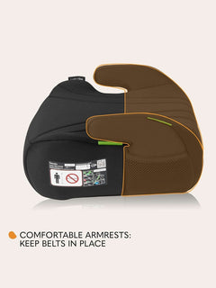 Lionelo Luuk I-Size Booster Car Seat for Kids 22-36kg/125-150cm Black Lionelo Mama's Joy